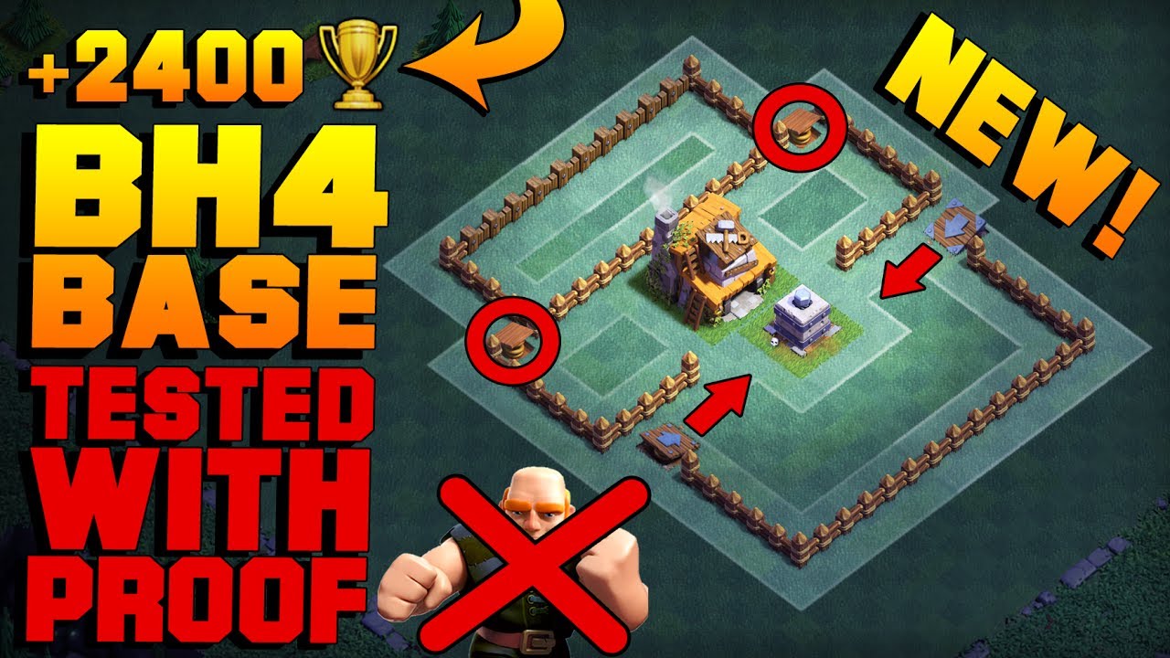 clash of clans builder hall 4 base