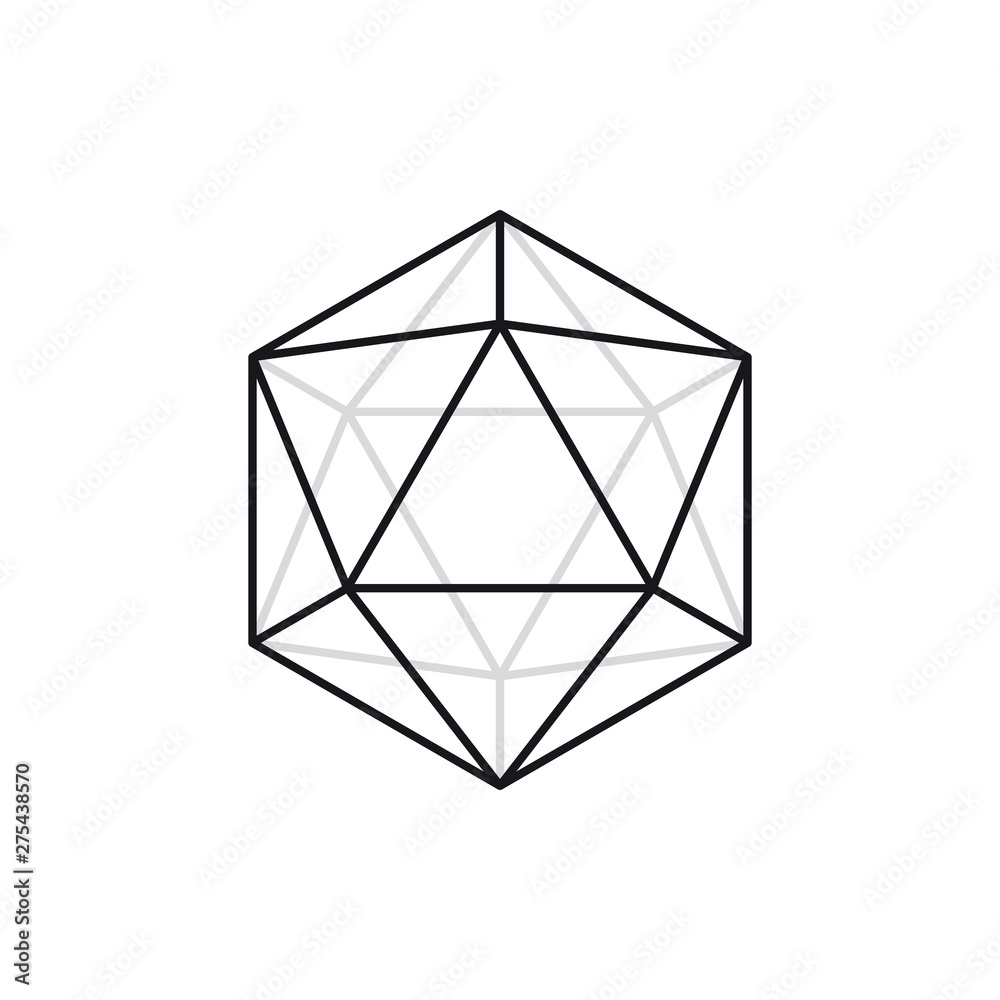 20 sided polygon
