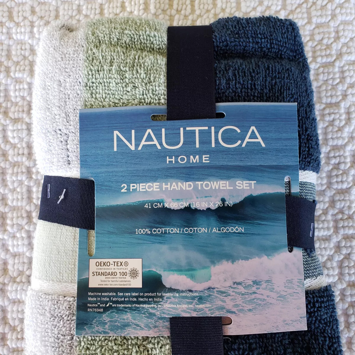 nautica hand towels