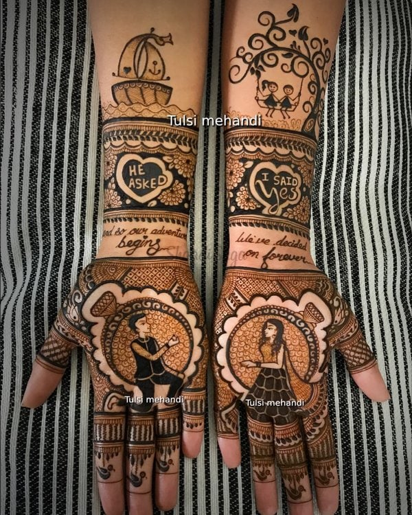 engagement mehndi quotes