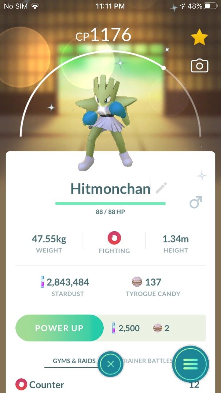 shiny hitmonchan