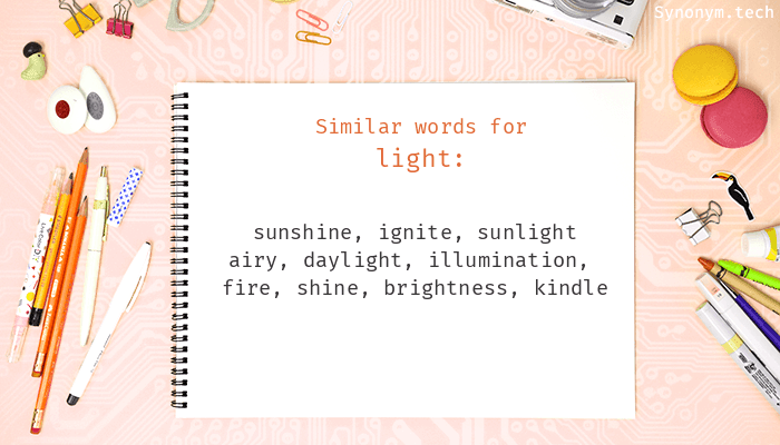 light synonym