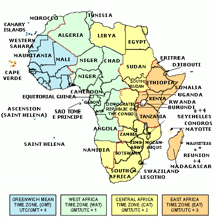 timezone south africa