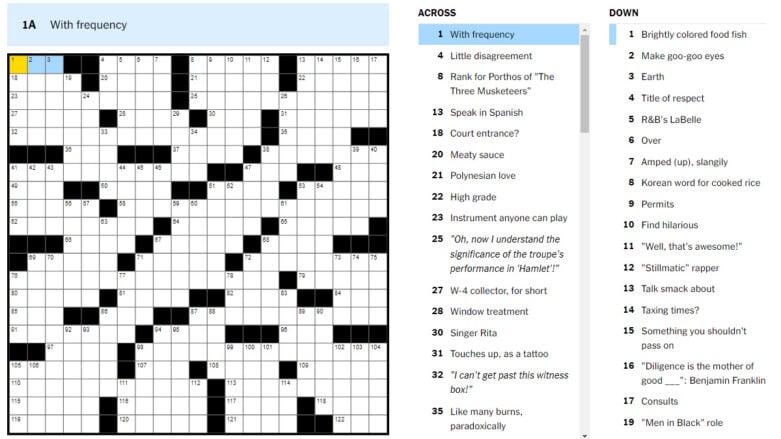 critiques crossword clue