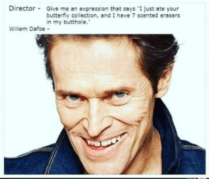 willem dafoe meme