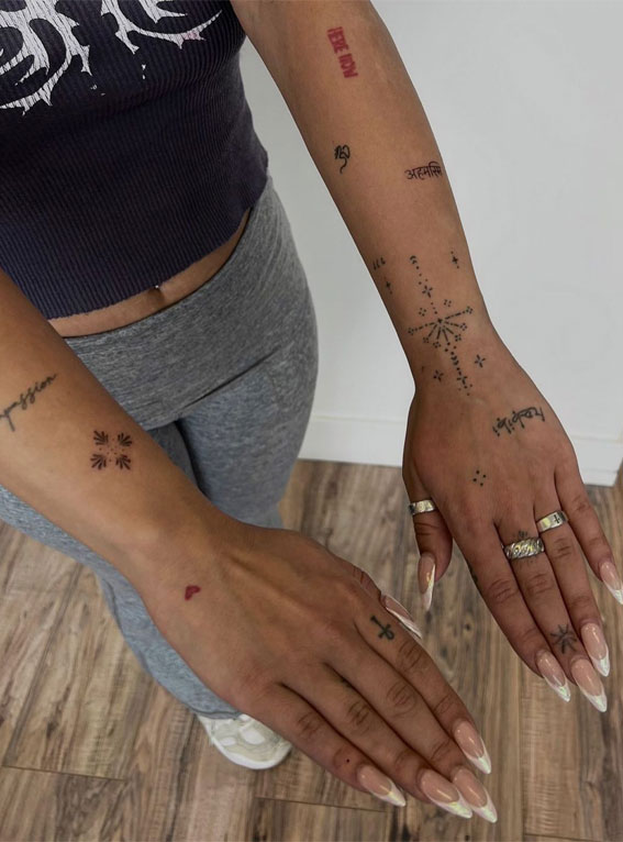 simple tattoos on arm