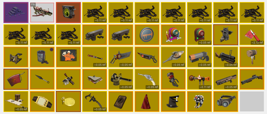 tf2 trade weapons for scrap