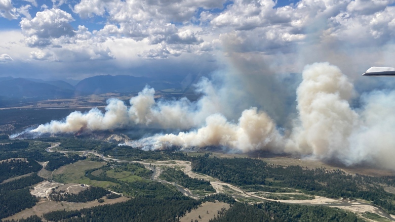 st marys river fire map