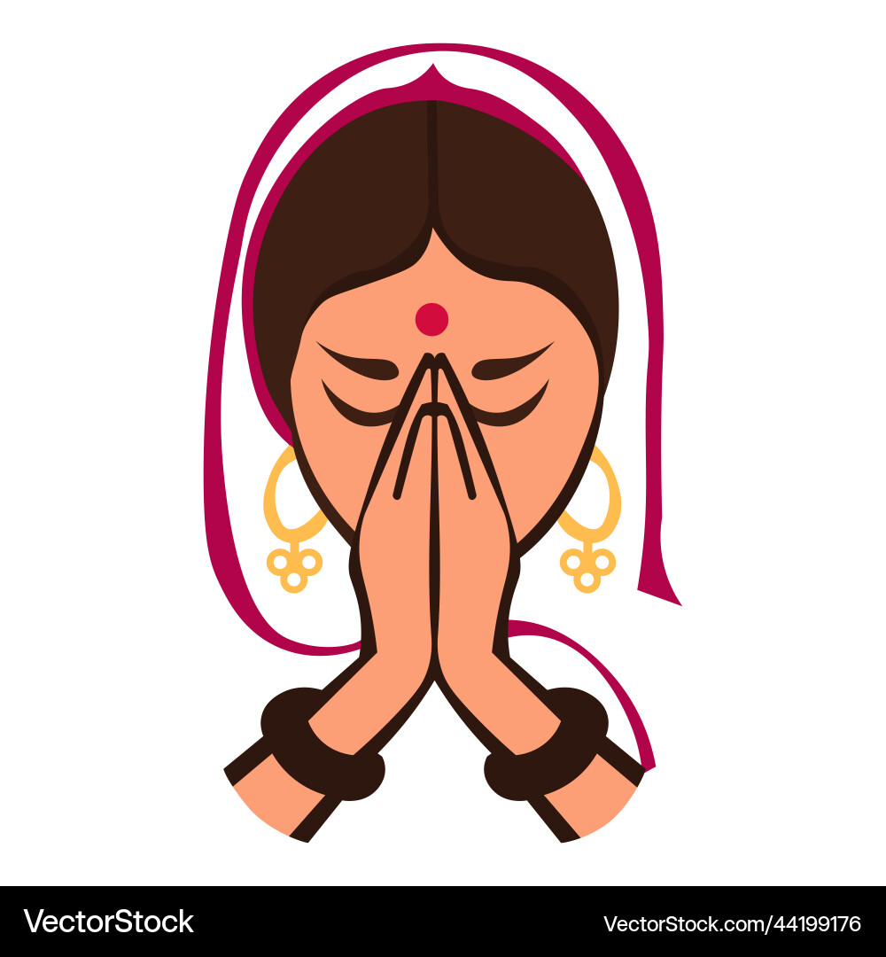 namaste girl images