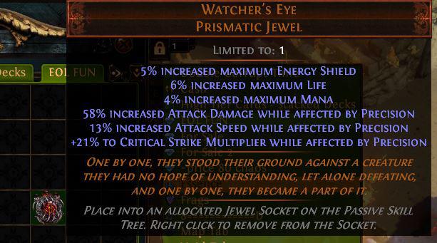 poe watchers eye