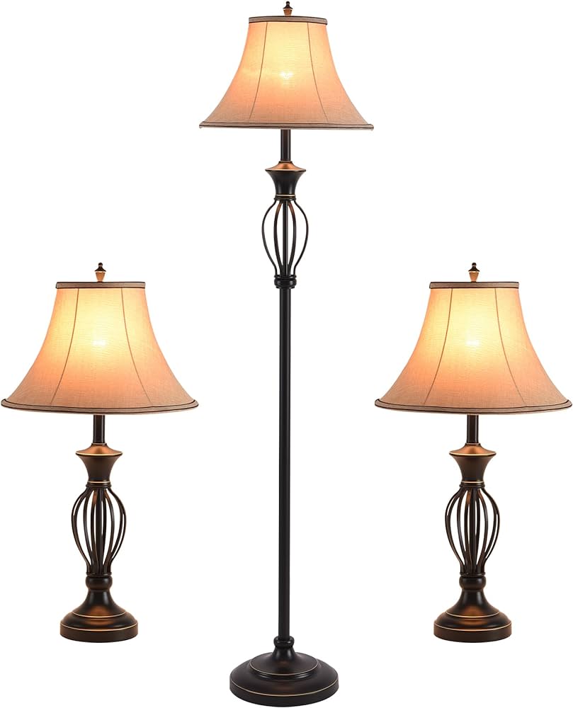 floor & table lamp sets