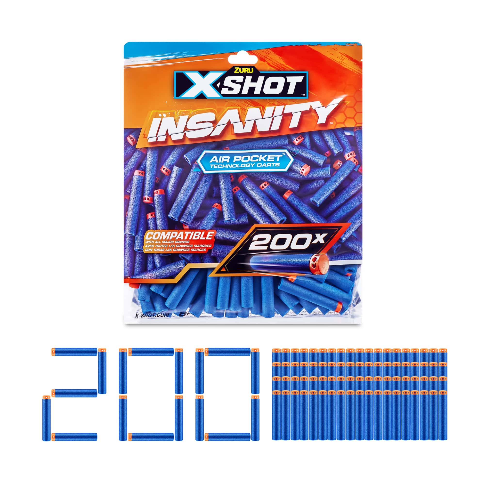 x shot refill darts