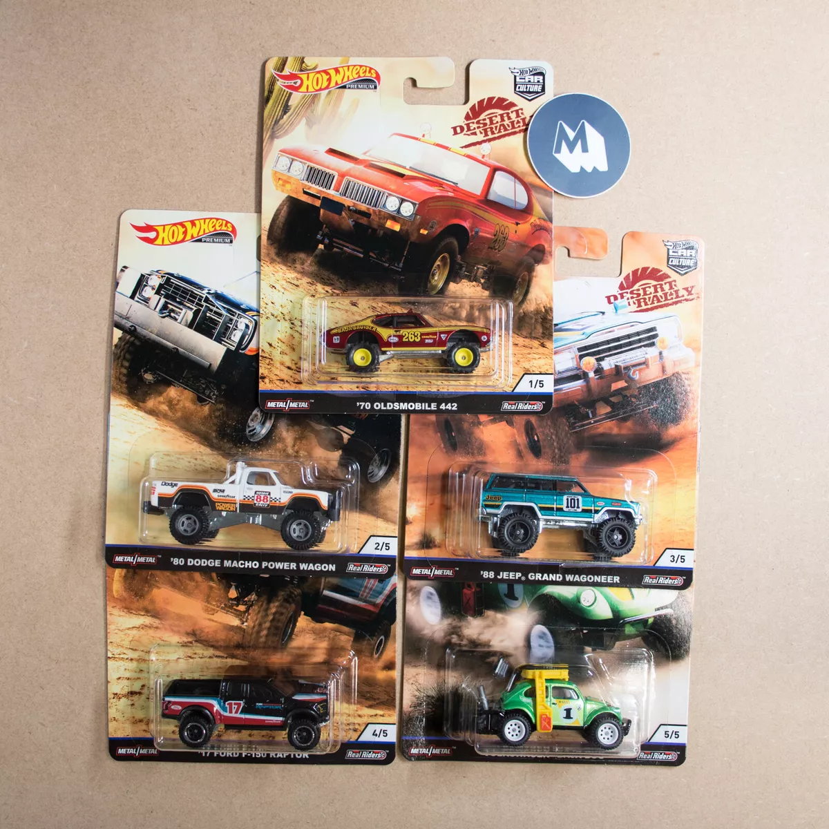 hot wheels car culture desert rally