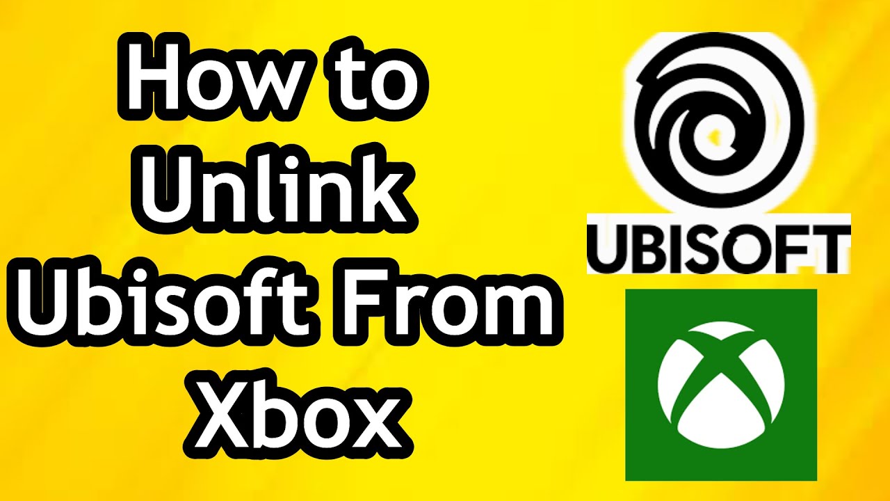 how to unlink ubisoft account from xbox