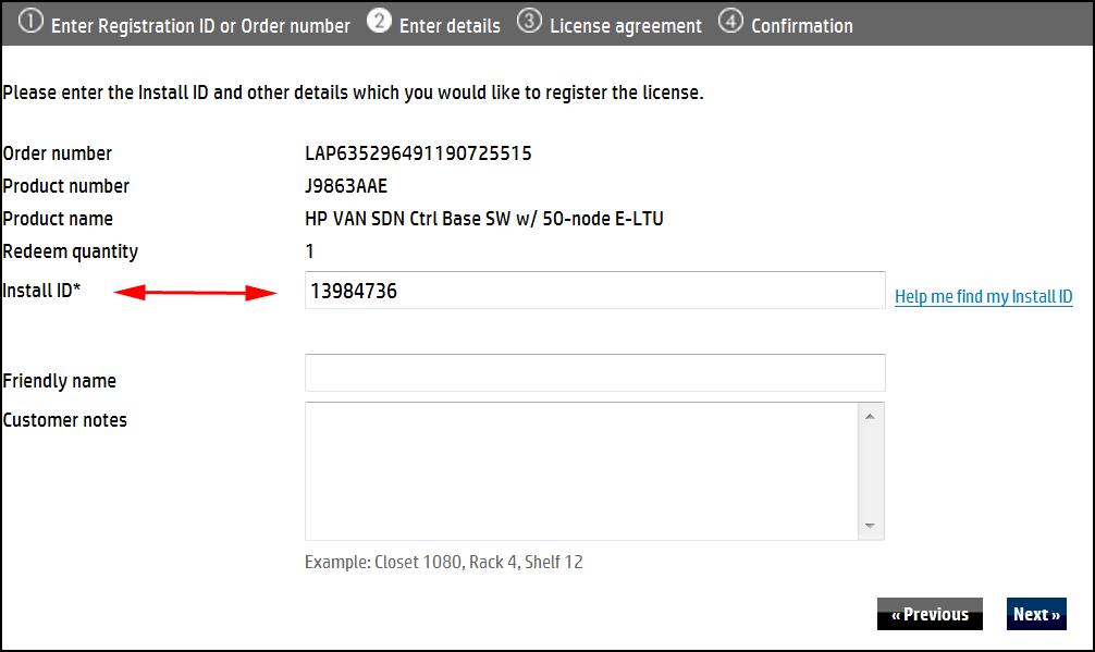 hpe license portal