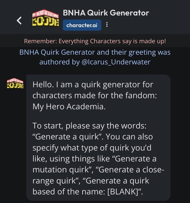 bnha quirk generator