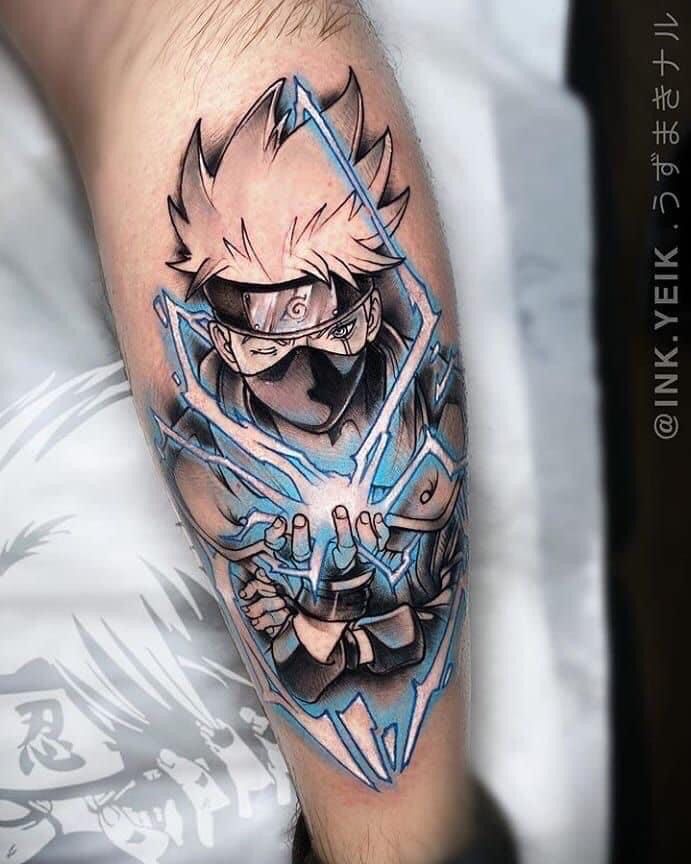 hatake kakashi tattoo