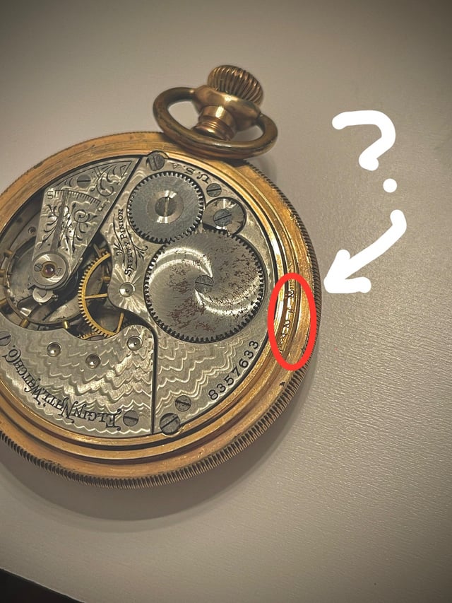 elgin pocket watch serial number