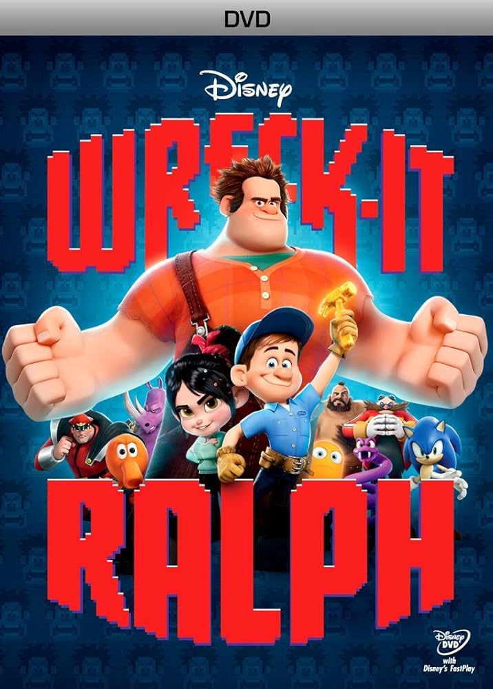 wreck it ralph dvd