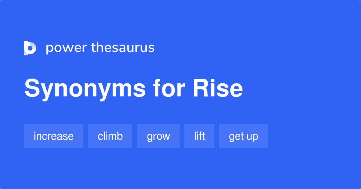 rise synonym