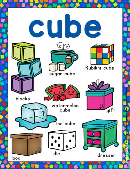 cube shaped objects at home