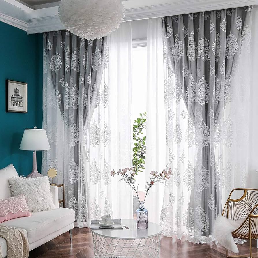 elegant bedroom curtains