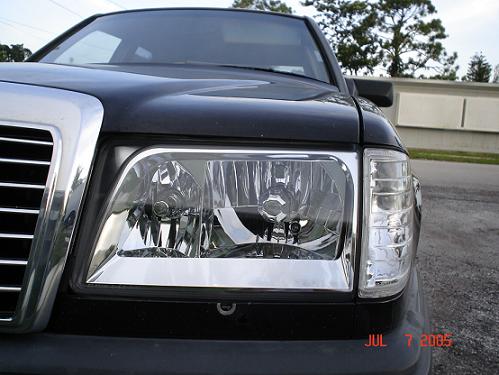 w124 clear headlight