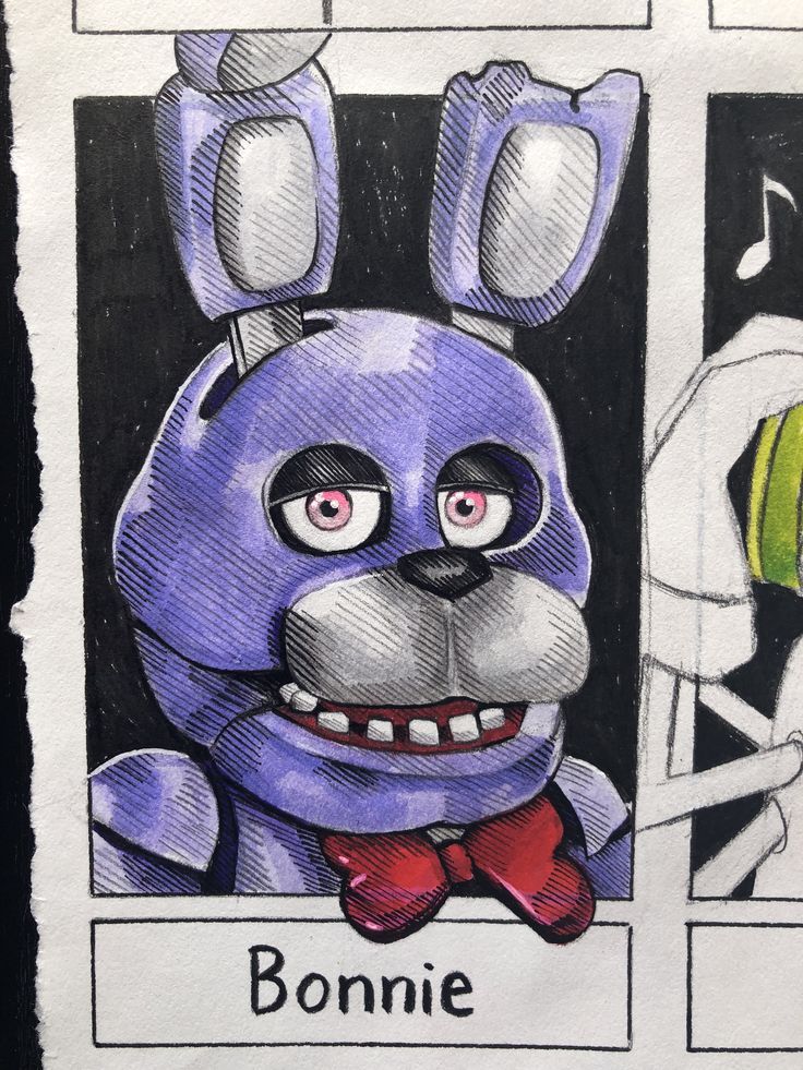 fnaf bonnie dibujo