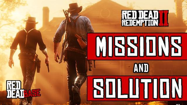 rdr2 mission list in order