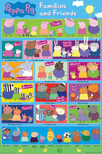 peppa friends names