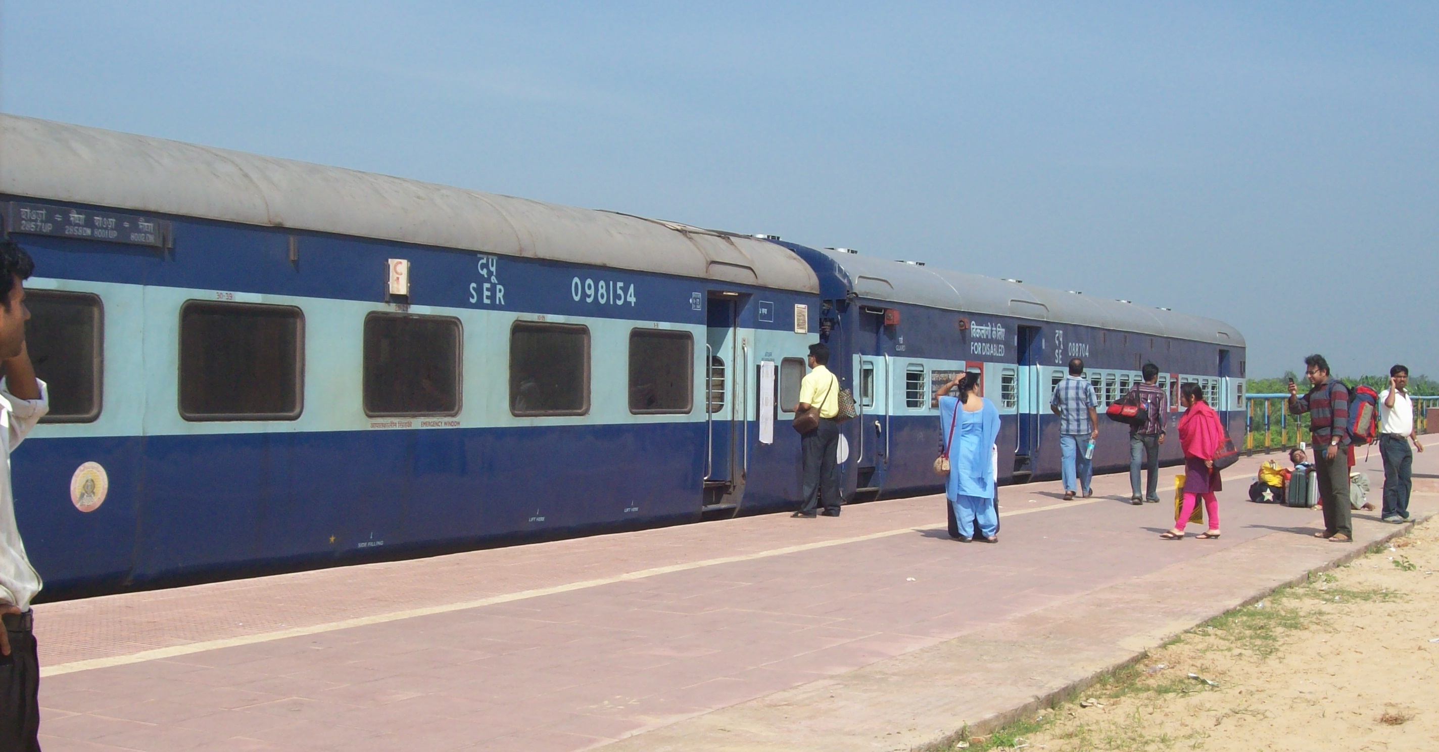 local trains from digha