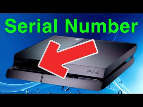 ps4 serial number check