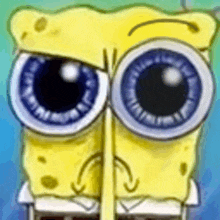 spongebob crying