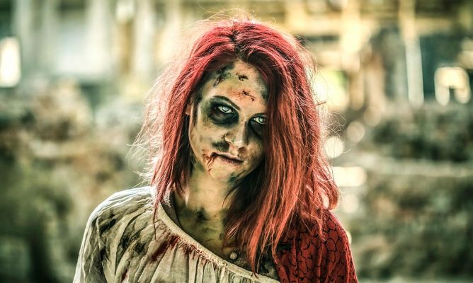 disfraz zombie casero mujer