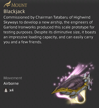 ffxiv blackjack