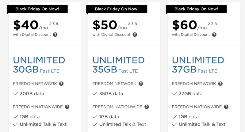 freedom mobile black friday deal