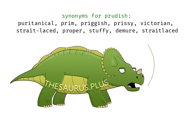 prudish synonym