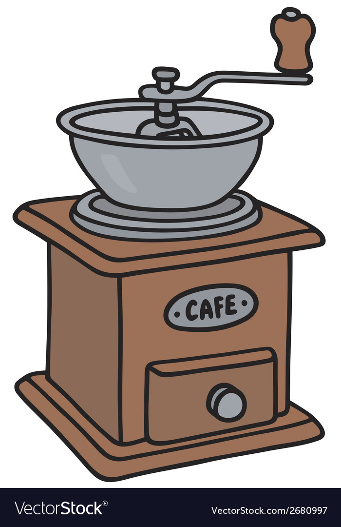 coffee grinder vector