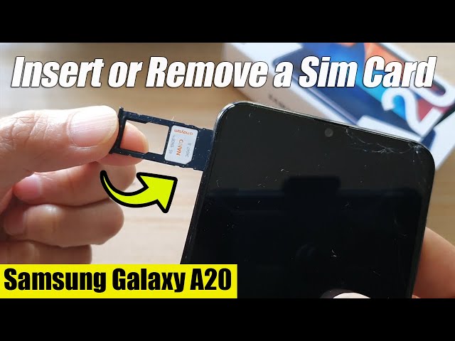 how to insert sim card