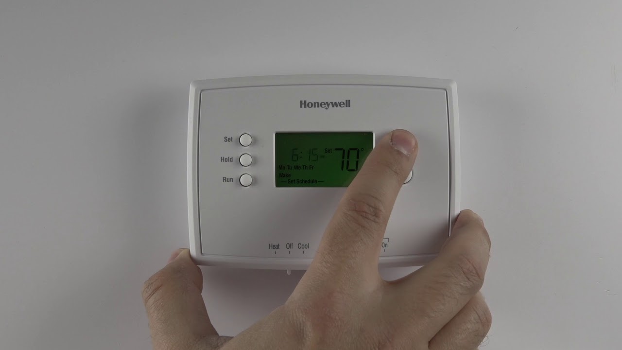 how to use honeywell home thermostat