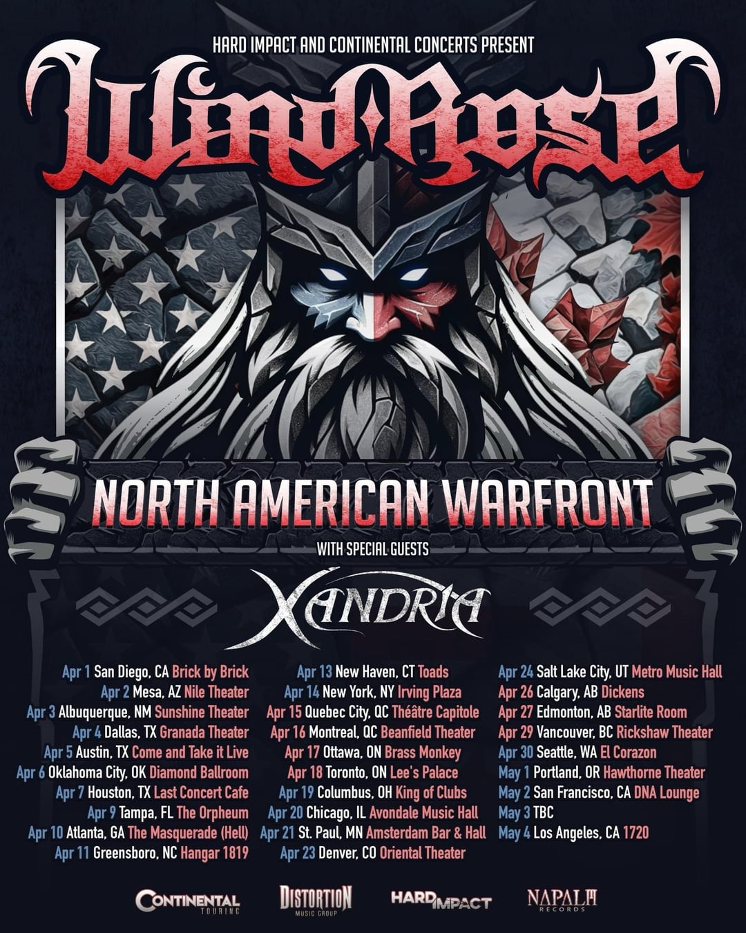 windrose australia tour