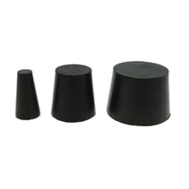 tapered rubber bungs