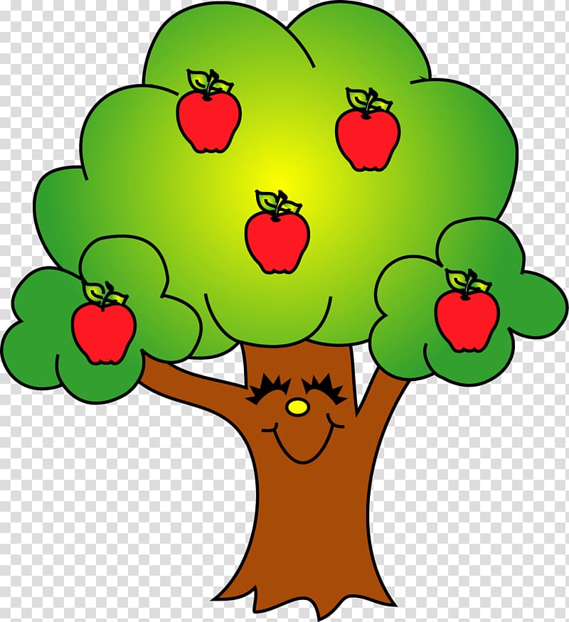 tree with fruits clip art