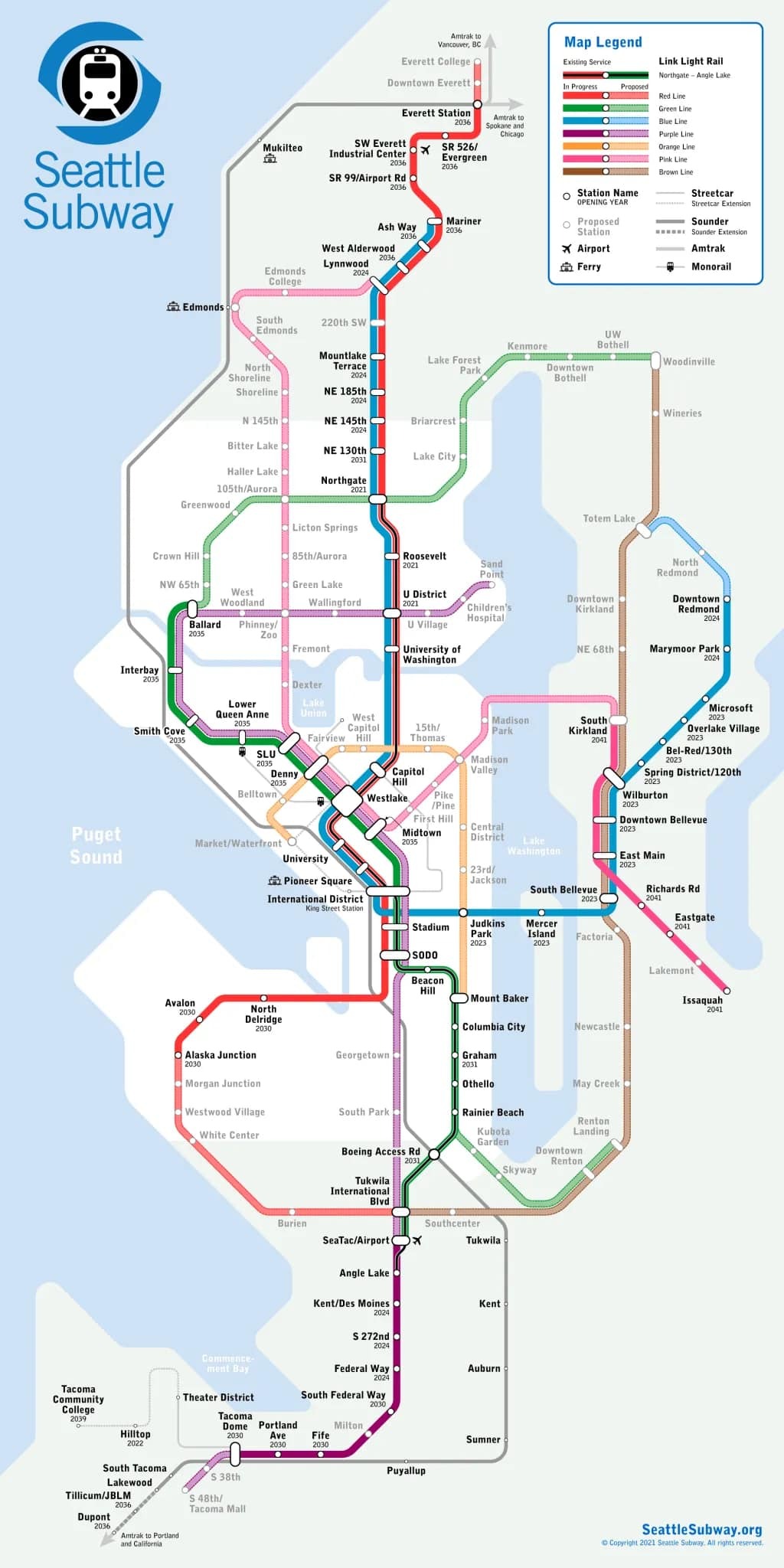 seattle bus stop map