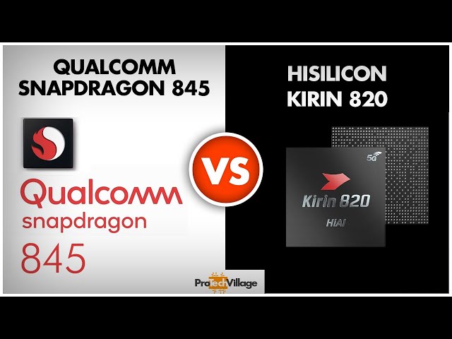 snapdragon 820 vs 845