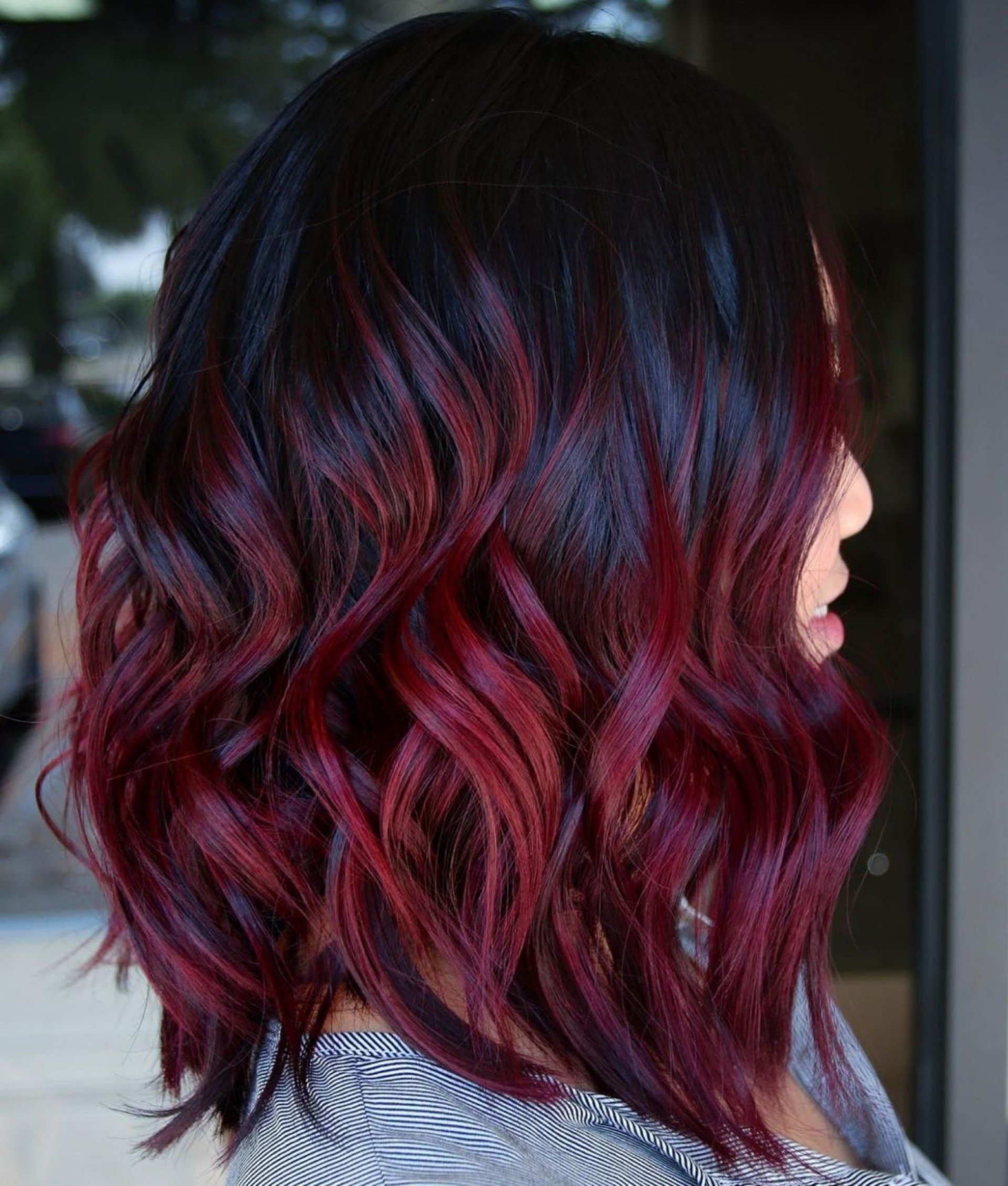 balayage rojo