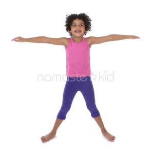 star yoga pose