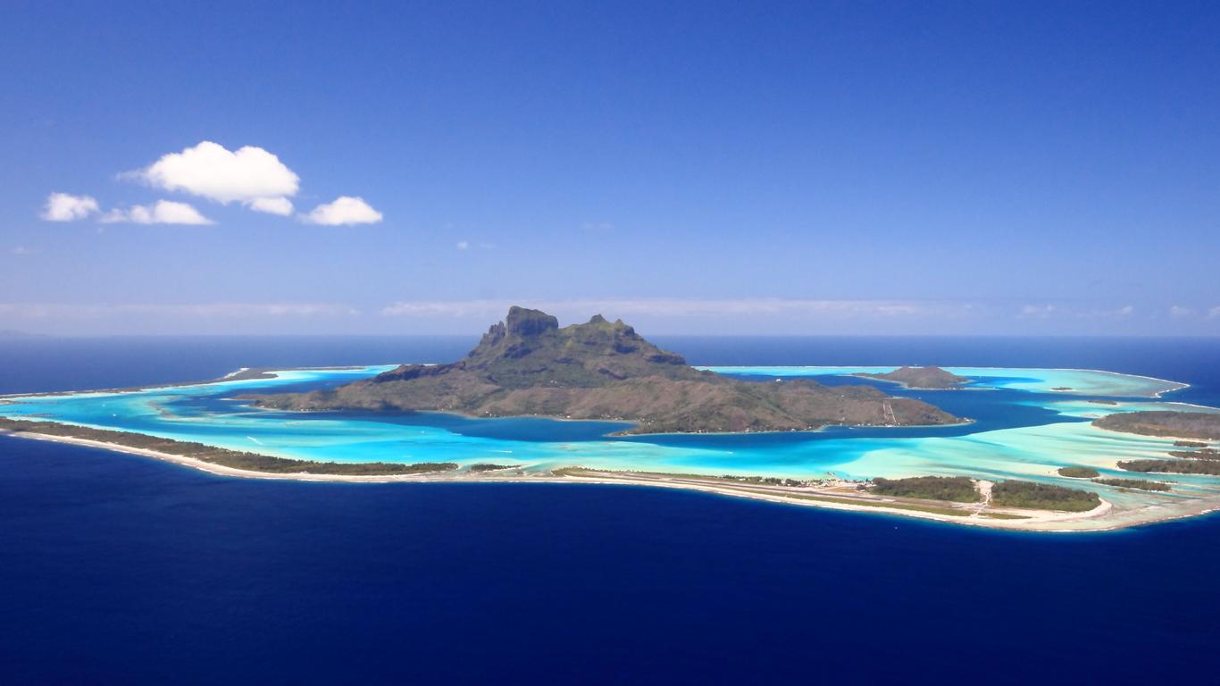 bora bora island flights