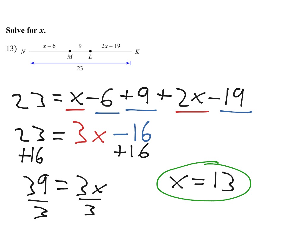 segment addition postulate calculator