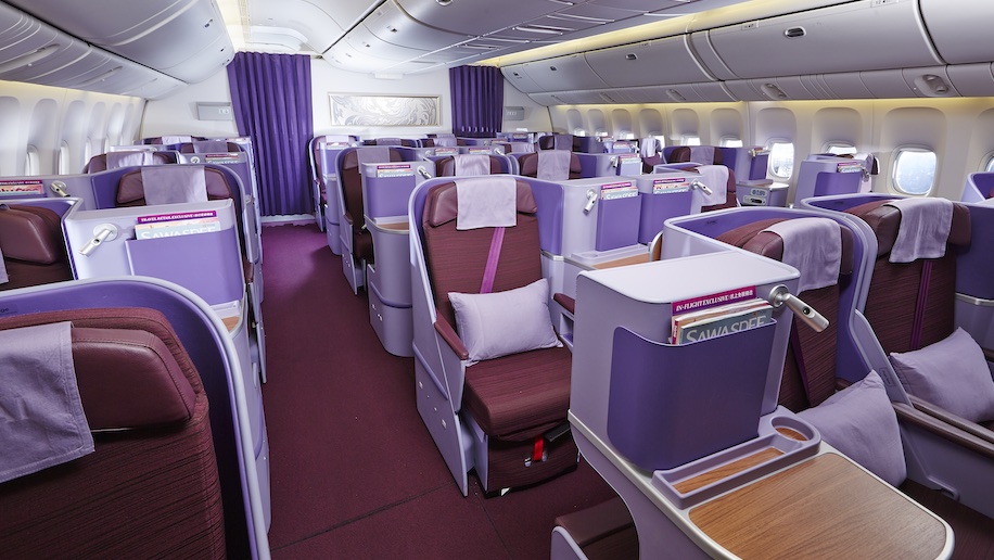 thai airways 777 300er business class